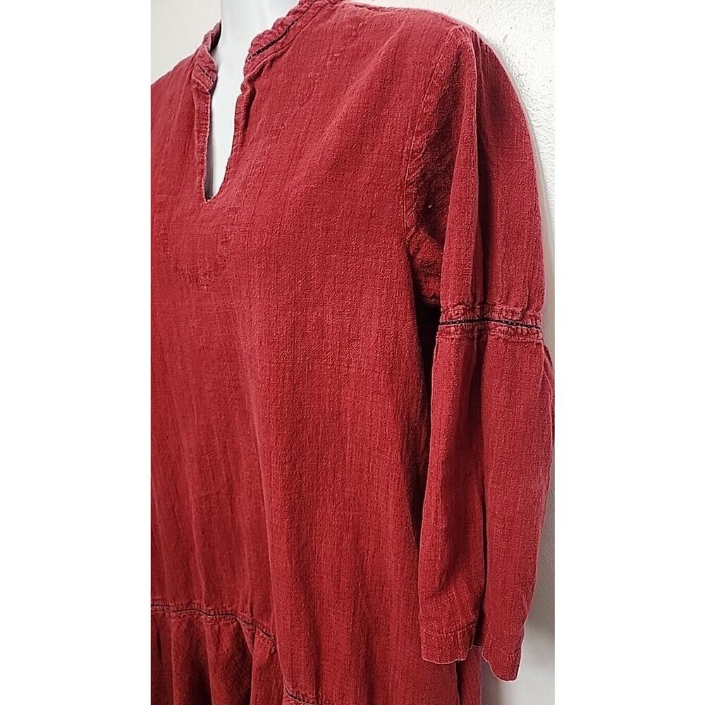 Grassroot Anita Dongre Anthro Midi Shift Dress M … - image 2